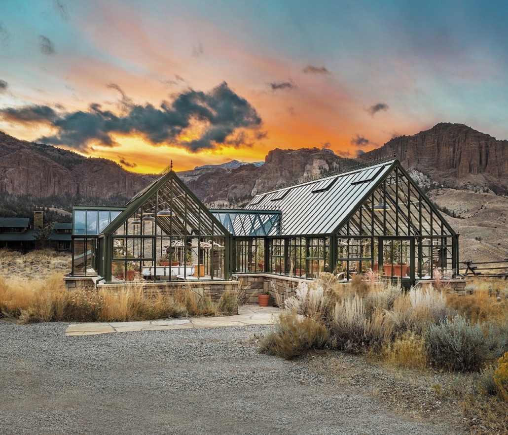 Bespoke Glasshouse, Wyoming, USA